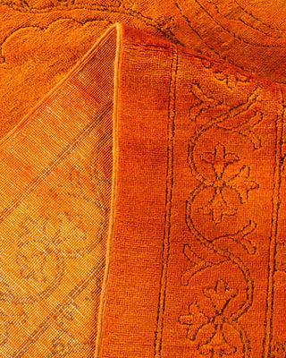 Vibrance, One-of-a-Kind Handmade Area Rug - Orange, 19' 7" x 11' 10" - Solo Rugs