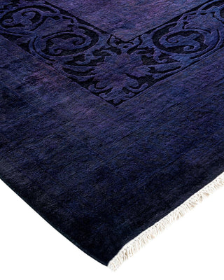 Fine Vibrance, One-of-a-Kind Handmade Area Rug - Purple, 17' 7" x 11' 10" - Solo Rugs