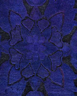 Fine Vibrance, One-of-a-Kind Handmade Area Rug - Purple, 17' 7" x 11' 10" - Solo Rugs
