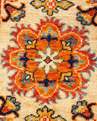 Bohemian Tribal Red Wool Area Rug 9' 2" x 11' 9" - Solo Rugs