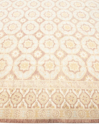Traditional Khotan Light Blue Wool Area Rug 8' 0" x 9' 7" - Solo Rugs