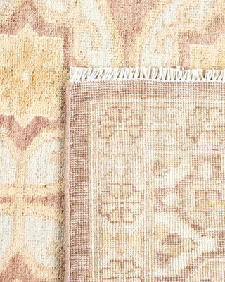 Traditional Khotan Light Blue Wool Area Rug 8' 0" x 9' 7" - Solo Rugs