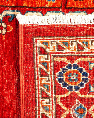 Traditional Serapi Orange Wool Runner 4' 2" x 13' 4" - Solo Rugs