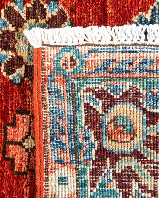 Traditional Serapi Orange Wool Runner 2' 9" x 15' 11" - Solo Rugs