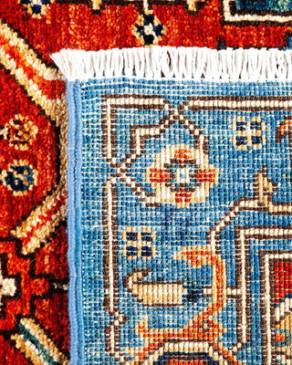 Traditional Serapi Orange Wool Runner 2' 9" x 10' 8" - Solo Rugs