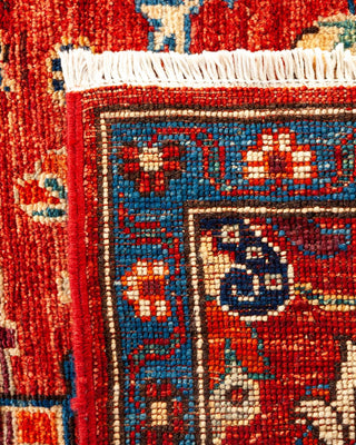 Traditional Serapi Orange Wool Runner 2' 8" x 17' 7" - Solo Rugs