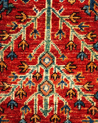 Traditional Serapi Orange Wool Runner 2' 11" x 6' 0" - Solo Rugs