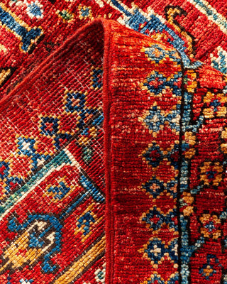 Traditional Serapi Orange Wool Runner 2' 11" x 6' 0" - Solo Rugs