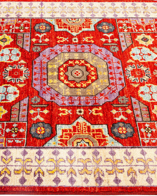 Traditional Serapi Orange Wool Runner 2' 9" x 9' 7" - Solo Rugs