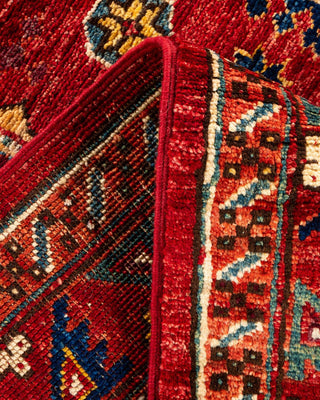 Traditional Serapi Orange Wool Runner 3' 1" x 9' 10" - Solo Rugs