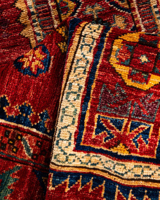 Traditional Serapi Orange Wool Runner 3' 1" x 9' 10" - Solo Rugs
