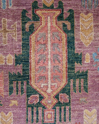 Oushak, One-of-a-Kind Hand-Knotted Area Rug - Purple, 7' 11" x 10' 0" - Solo Rugs
