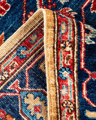 Traditional Serapi Yellow Wool Area Rug 5' 10" x 8' 9" - Solo Rugs
