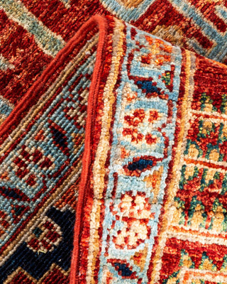 Traditional Serapi Orange Wool Runner 2' 9" x 9' 9" - Solo Rugs