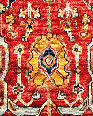 Traditional Serapi Orange Wool Runner 2' 8" x 6' 0" - Solo Rugs