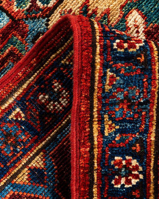 Traditional Serapi Orange Wool Runner 2' 9" x 14' 8" - Solo Rugs