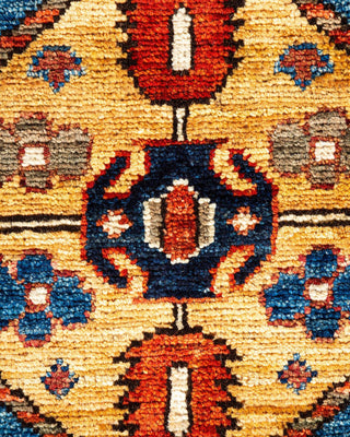 Traditional Serapi Blue Wool Runner 2' 8" x 16' 2" - Solo Rugs