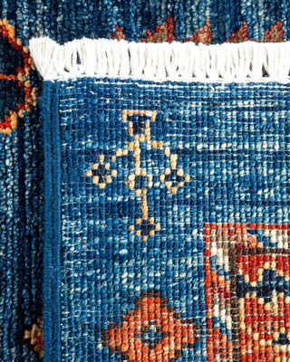 Traditional Serapi Blue Wool Runner 2' 8" x 16' 2" - Solo Rugs
