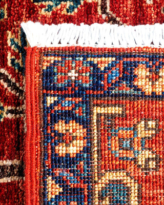 Traditional Serapi Orange Wool Runner 2' 7" x 9' 9" - Solo Rugs