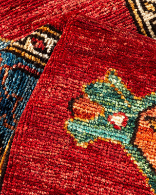Traditional Serapi Orange Wool Runner 2' 9" x 7' 9" - Solo Rugs