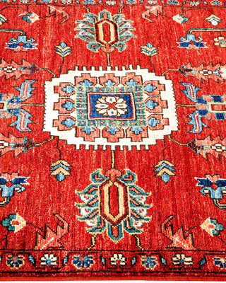 Traditional Serapi Orange Wool Runner 2' 11" x 9' 9" - Solo Rugs