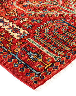 Traditional Serapi Orange Wool Runner 2' 9" x 6' 2" - Solo Rugs