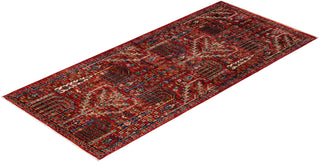 Traditional Serapi Orange Wool Runner 2' 9" x 6' 2" - Solo Rugs