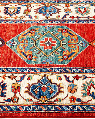 Traditional Serapi Blue Wool Runner 2' 10" x 14' 0" - Solo Rugs