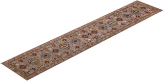 Traditional Serapi Beige Wool Runner 2' 9" x 14' 10" - Solo Rugs