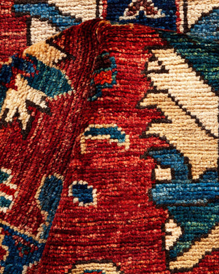 Traditional Serapi Orange Wool Runner 2' 5" x 7' 0" - Solo Rugs