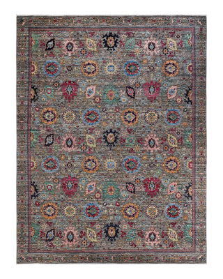 Traditional Serapi Beige Wool Area Rug 9' 4" x 12' 3" - Solo Rugs