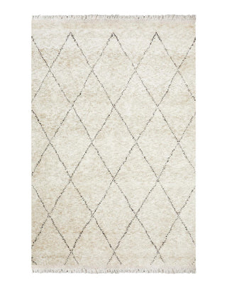 Shaggy Moroccan Hand-Knotted Bohemian Shaggy Moroccan Area Rug - Solo Rugs