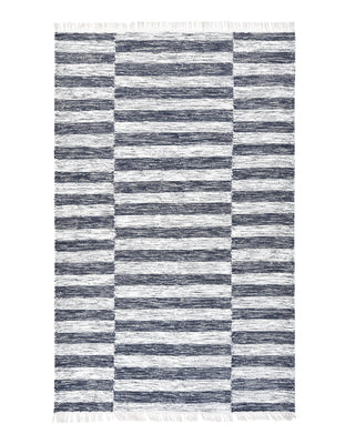 Louella Hand Woven Contemporary Flatweave Area Rug - Solo Rugs