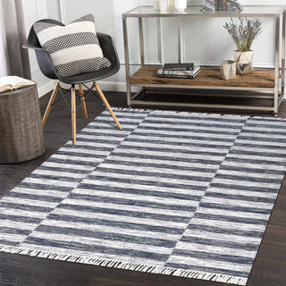 Louella Hand Woven Contemporary Flatweave Area Rug - Solo Rugs