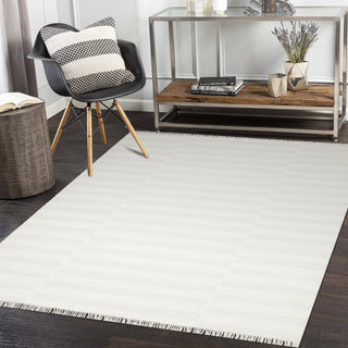 Louella Hand Woven Contemporary Flatweave Area Rug - Solo Rugs