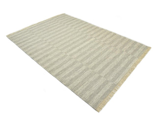 Louella Hand Woven Contemporary Flatweave Area Rug - Solo Rugs