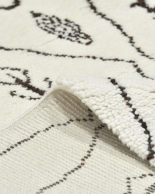 Siya Hand-Knotted Bohemian Moroccan Area Rug - Solo Rugs