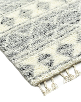 Ellery Hand-Knotted Bohemian Shaggy Moroccan Area Rug - Solo Rugs