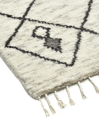 Amina Hand-Knotted Bohemian Moroccan Area Rug - Solo Rugs