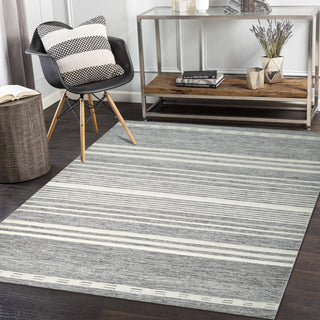 Lorrena Hand Woven Contemporary Flatweave Area Rug - Solo Rugs