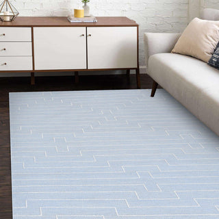 Barry Hand Woven Contemporary Flatweave Area Rug - Solo Rugs