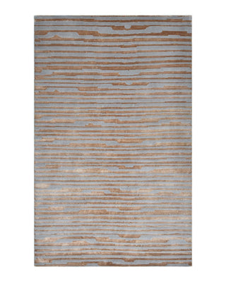 Cade Hand Knotted Contemporary Modern Area Rug - Solo Rugs