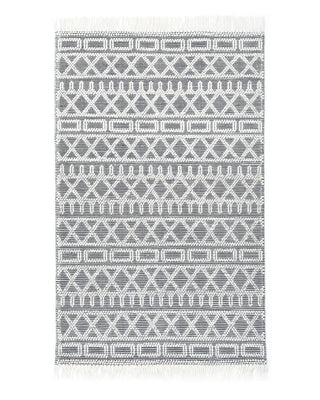 Alberta Hand Woven Contemporary Flatweave Area Rug - Solo Rugs