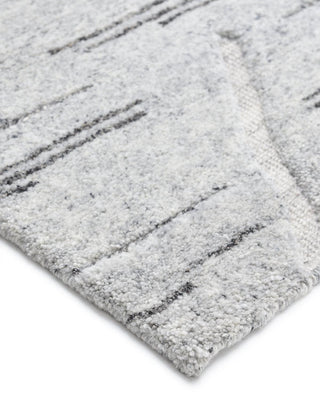 Chelsea Hand Knotted Contemporary Modern Light Gray Area Rug - Solo Rugs