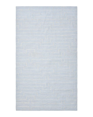 Barry Hand Woven Contemporary Flatweave Area Rug - Solo Rugs