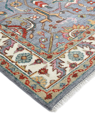 Eva Hand Knotted Contemporary Transitional Area Rug - Solo Rugs